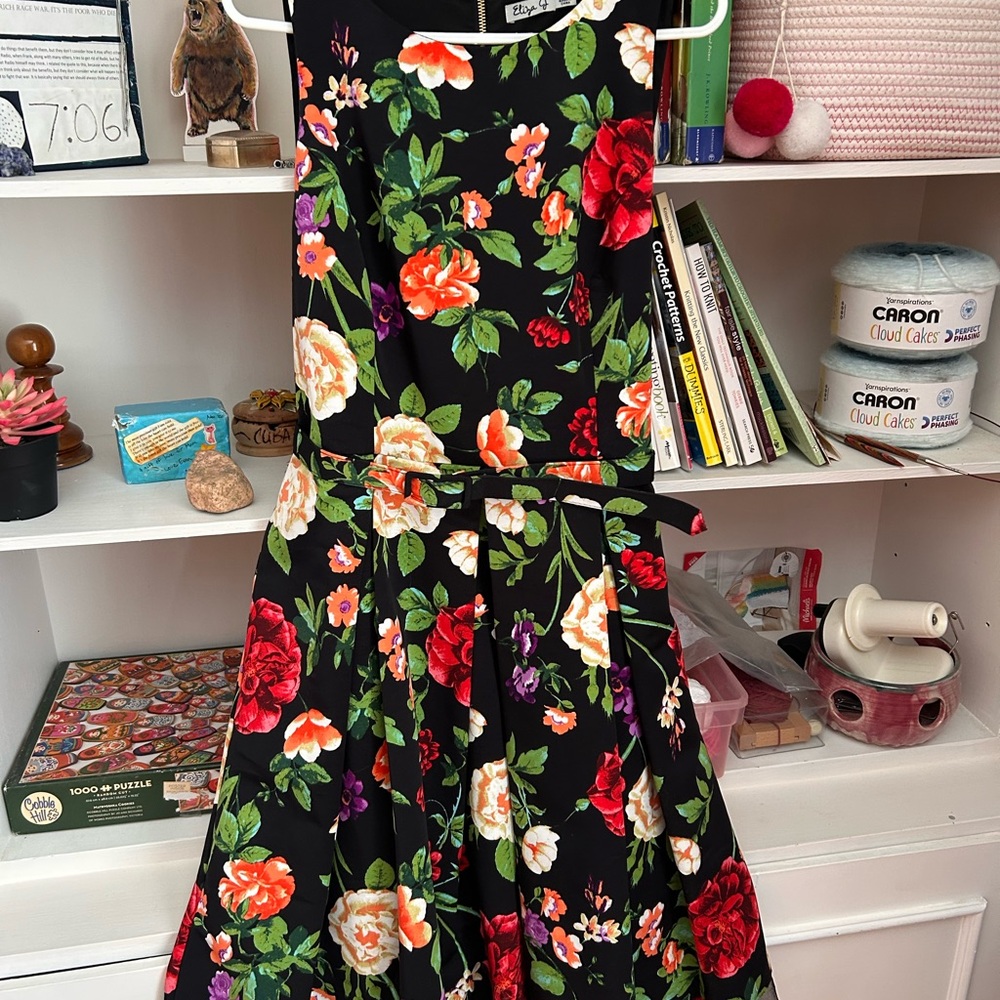 Eliza J Dramatic Midi Dress